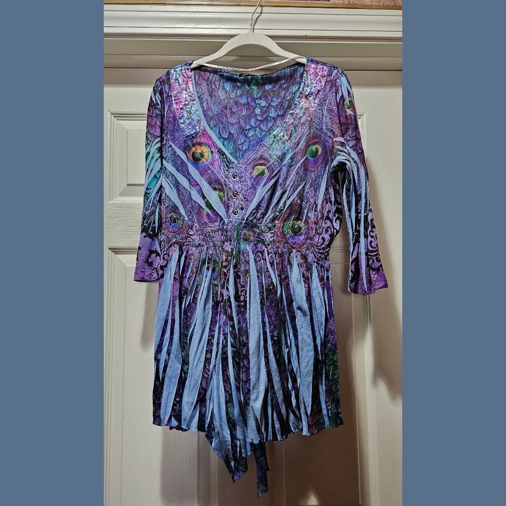 Apt 9 Women XL multi-color shirt